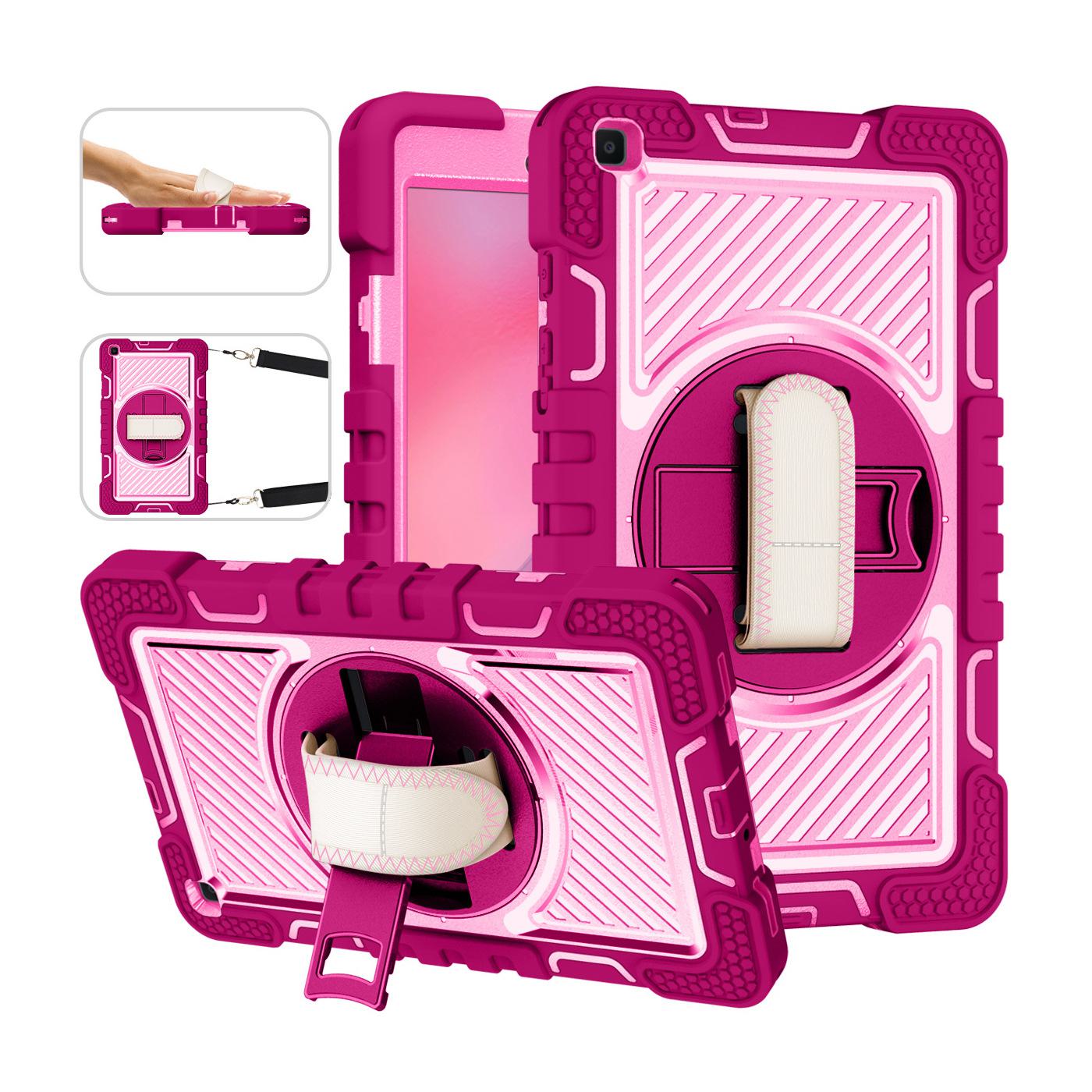 A8.0 Rotating Silicone Tablet Case for T290/T295 - Anti-drop 360° Bracket Cover Tab A 8.0 (2019) T290/T295 Shoulder Strap тёмно-синий/жёлтый
A8.0 Rotating Silicone Tablet Case for T290/T295 - Anti-drop 360° Bracket Cover Tab A 8.0 (2019) T290/T295 Shoulder Strap тёмно-синий/жёлтый