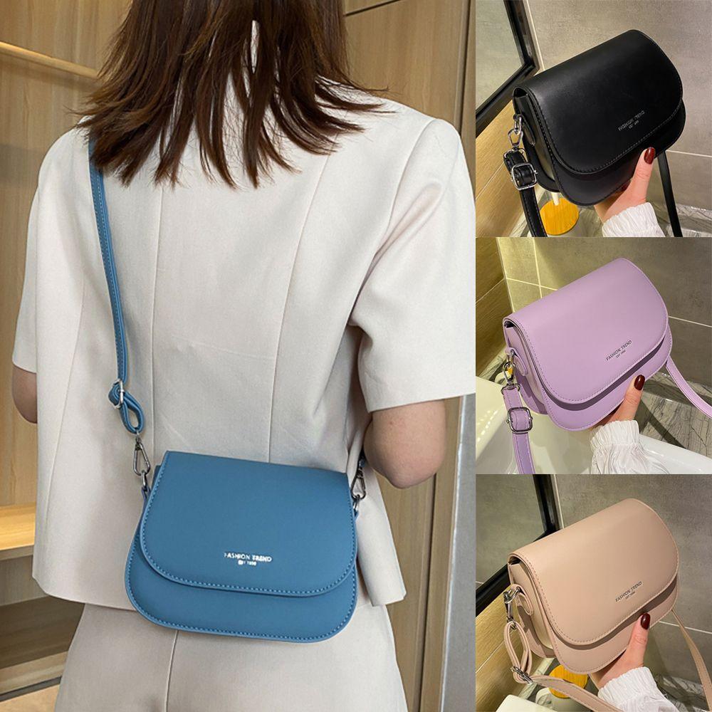 Trendy PU Leather Solid Color Flap Messenger Bag Crossbody Bag Handbags Saddle Shoulder Bag білий
Trendy PU Leather Solid Color Flap Messenger Bag Crossbody Bag Handbags Saddle Shoulder Bag білий