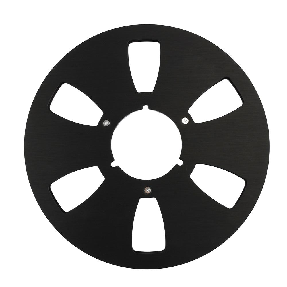 10 Inches Takeup Reel Open Reel Audio Aluminum Alloy Takeup Reel Wind Resistance Holes 10 Inch Empty Tape Reel for Recording чорний
10 Inches Takeup Reel Open Reel Audio Aluminum Alloy Takeup Reel Wind Resistance Holes 10 Inch Empty Tape Reel for Recording чорний
