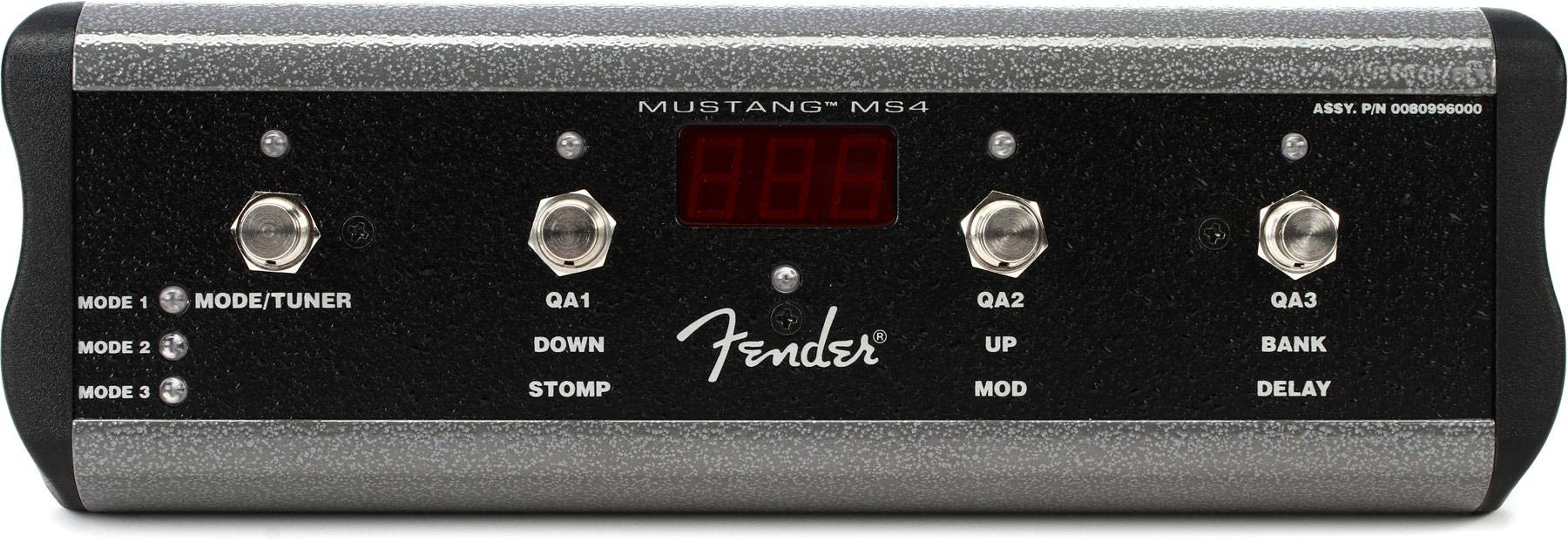 Fender Footswitch Preset Up Quick Effects or Tap with Jack 4-Button Footswitch Down, Access, On/Off, Tempo, 1/4 чорний
Fender Footswitch Preset Up Quick Effects or Tap with Jack 4-Button Footswitch Down, Access, On/Off, Tempo, 1/4 чорний