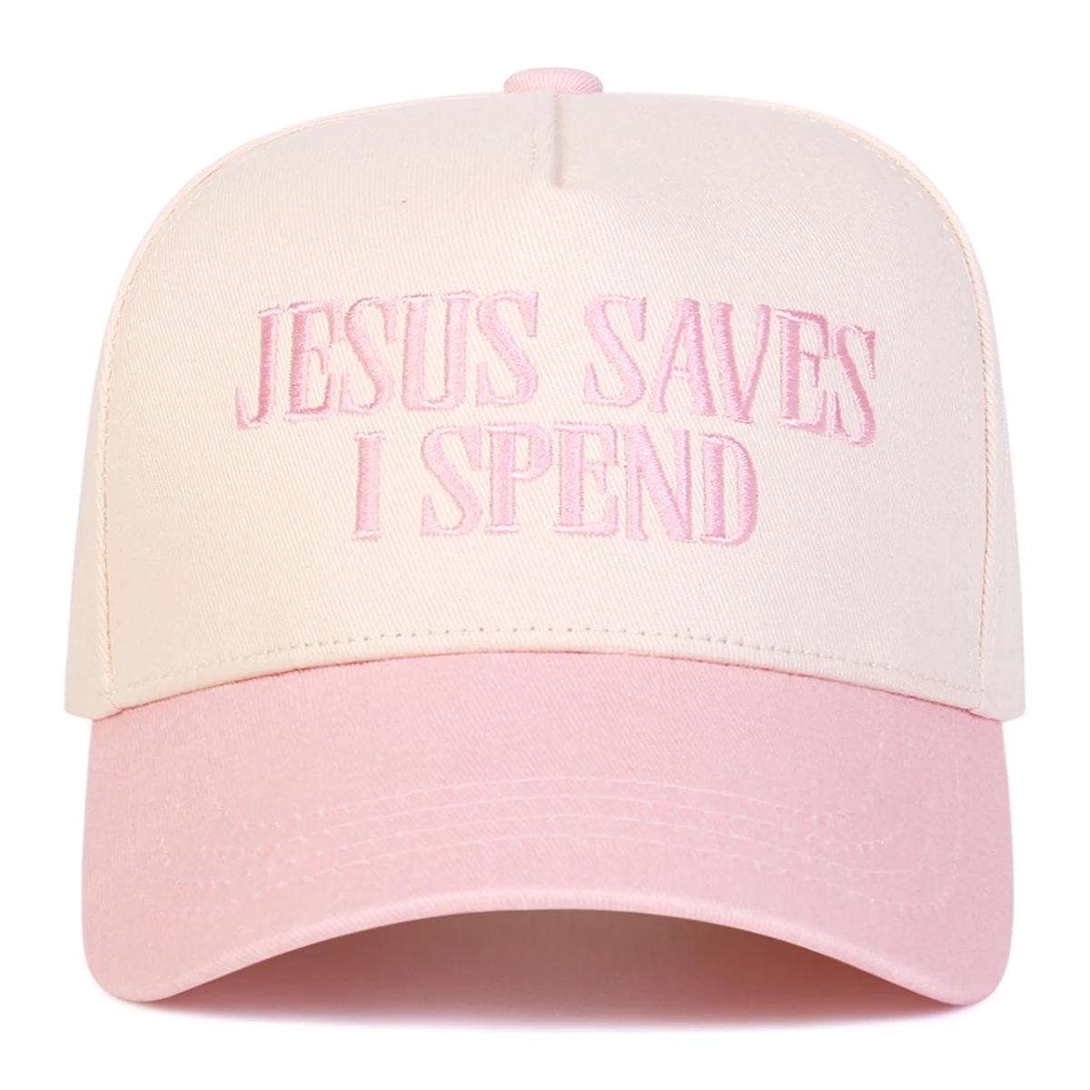 Unisex JESUS SAVES I SPEND Letter Embroidery Baseball Caps Spring Autumn Outdoor Adjustable Casual Hats Sunscreen Hat Sports Cap розовый
Unisex JESUS SAVES I SPEND Letter Embroidery Baseball Caps Spring Autumn Outdoor Adjustable Casual Hats Sunscreen Hat Sports Cap розовый