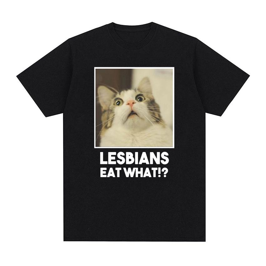 Funny Lesbian Eat What Cat Meme Графічні футболки Чоловіки Жінки Повсякденна мода Велика бавовняна футболка Літній одяг з круглим вирізом Футболка XXL чорний
Funny Lesbian Eat What Cat Meme Графічні футболки Чоловіки Жінки Повсякденна мода Велика бавовняна футболка Літній одяг з круглим вирізом Футболка XXL чорний