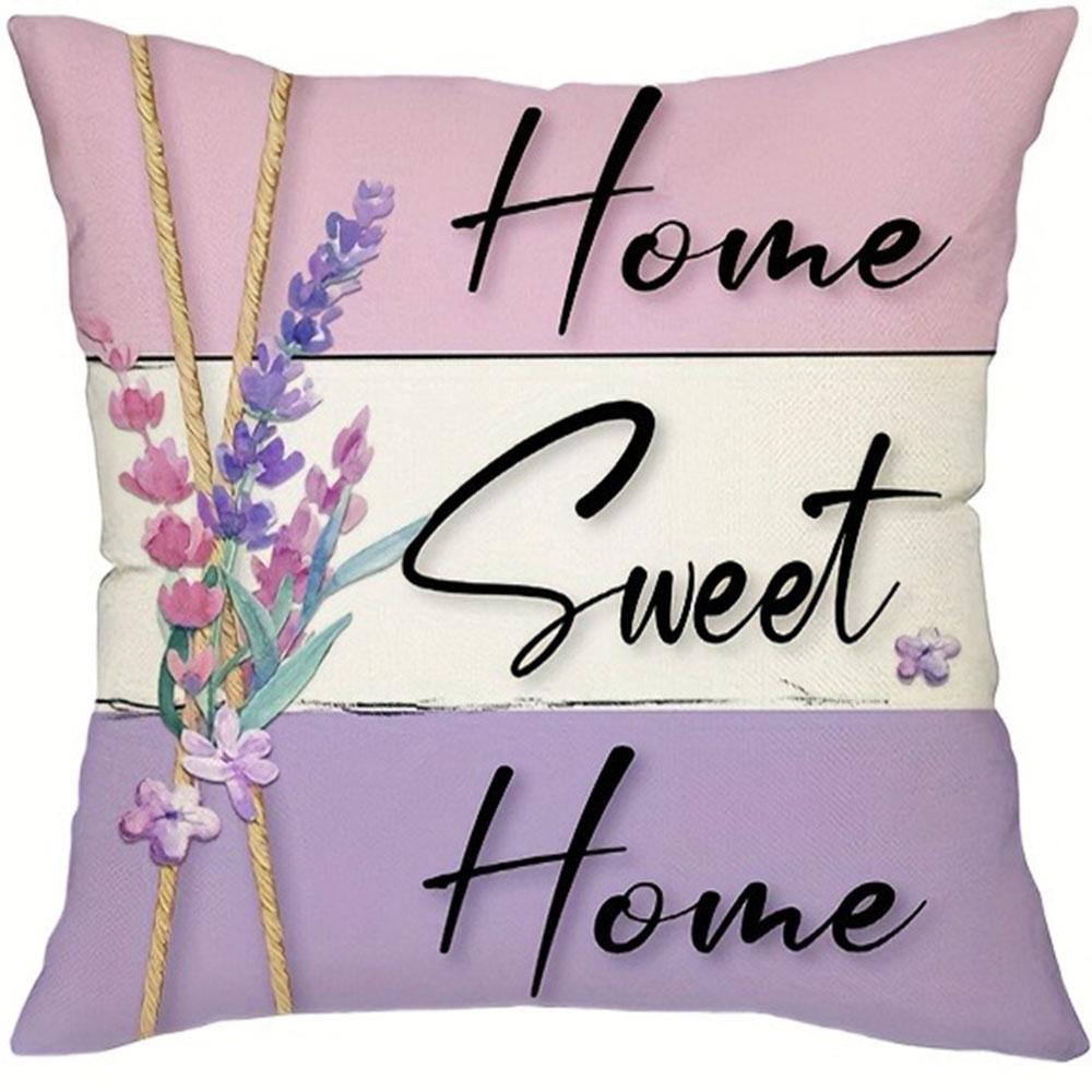 Dreamy Lavender Style Pattern Home Decor Pillowcase Living Room Sofa Polyester Cushion Cover with Zipper 16x16Inch
Dreamy Lavender Style Pattern Home Decor Pillowcase Living Room Sofa Polyester Cushion Cover with Zipper 16x16Inch