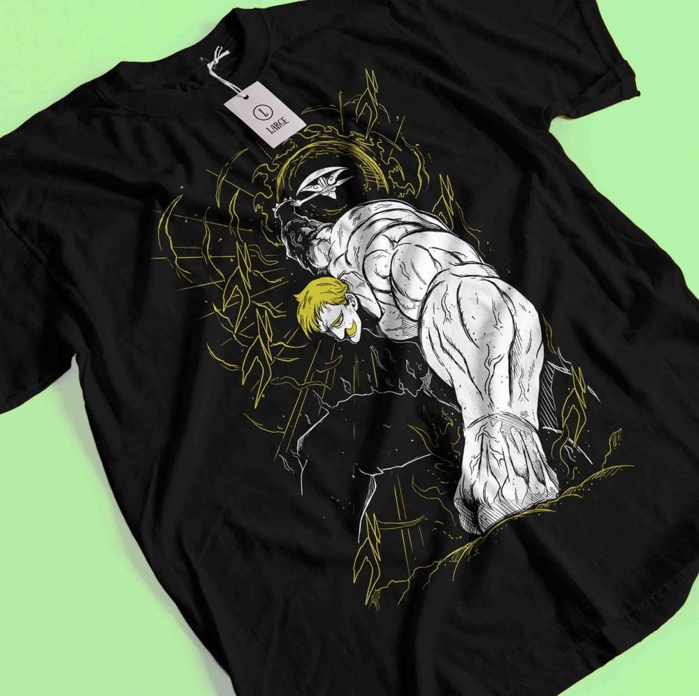 Seven Deadly Sins Shirt Escanor T-Shirt Meliodas Tshirt Elizabeth Ban Diane King 4XL
Seven Deadly Sins Shirt Escanor T-Shirt Meliodas Tshirt Elizabeth Ban Diane King 4XL