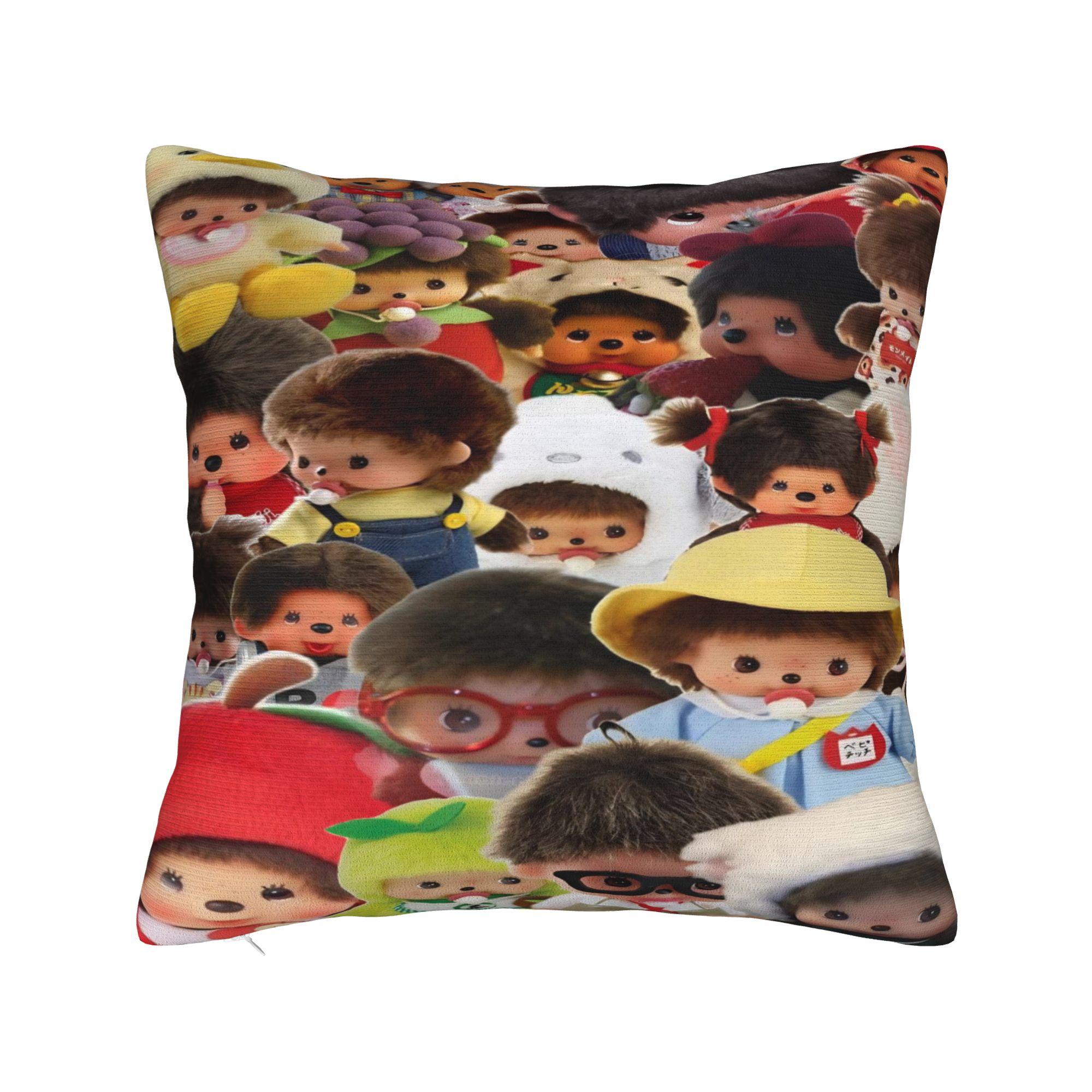 Kawaii Monchhichis Pillowcases Accessories Printed Cushion Cover Pillow Covers Sofa Decoration Square Multiple Sizes 12x12in 30X30cm
Kawaii Monchhichis Pillowcases Accessories Printed Cushion Cover Pillow Covers Sofa Decoration Square Multiple Sizes 12x12in 30X30cm