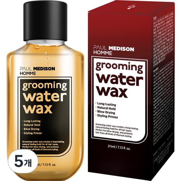 Paul Madison Homme Grooming Powerful Volume Tonic Water Wax, 5 pieces, 211ml, Korea best mens hair products
Paul Madison Homme Grooming Powerful Volume Tonic Water Wax, 5 pieces, 211ml, Korea best mens hair products