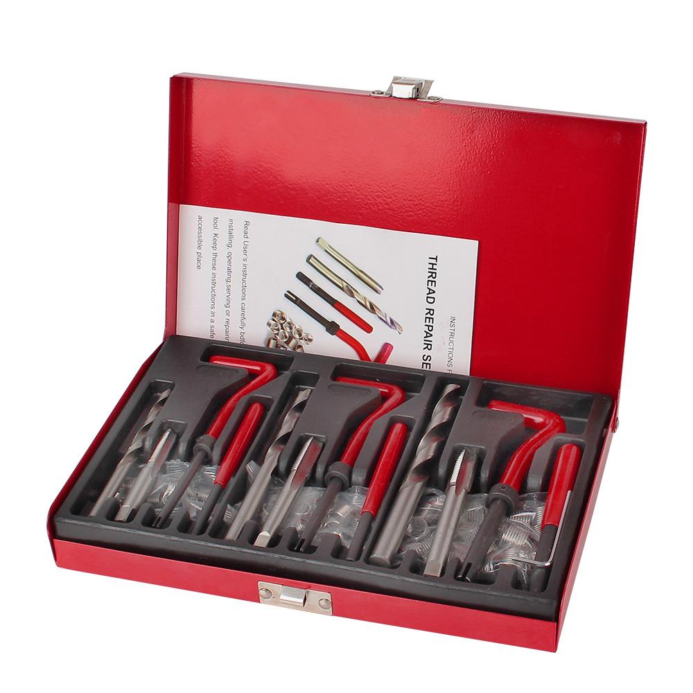 Автоинструменты M5 M6 M8 M10 M12 Набор инструментов для восстановления резьбы Автоаксессуары 88 шт. Набор для восстановления поврежденного блока двигателя 88Pcs
Автоинструменты M5 M6 M8 M10 M12 Набор инструментов для восстановления резьбы Автоаксессуары 88 шт. Набор для восстановления поврежденного блока двигателя 88Pcs