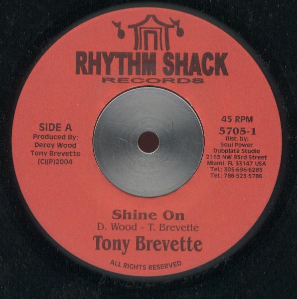 7inch Record TONY BREVETT - Shine On 57051 Rhythm Shack Re 2004 US Reggae, Ska & Dub Used
7inch Record TONY BREVETT - Shine On 57051 Rhythm Shack Re 2004 US Reggae, Ska & Dub Used