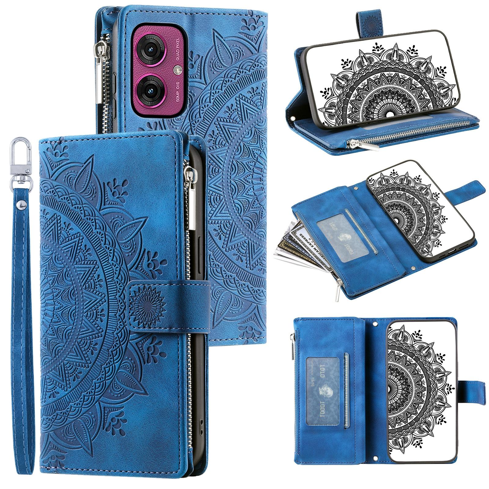 Style 006 For Motorola Moto G55 5G Wallet Case PU Leather Phone Cover Mandala Flower Pattern B
Style 006 For Motorola Moto G55 5G Wallet Case PU Leather Phone Cover Mandala Flower Pattern B