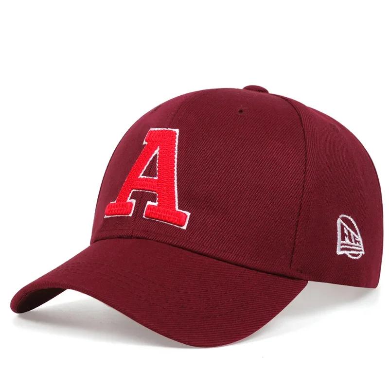 Unisex A Letter Embroidery Baseball Caps Adjustable Casual Hats Spring and Autumn Outdoor Sunscreen Hat вино красного
Unisex A Letter Embroidery Baseball Caps Adjustable Casual Hats Spring and Autumn Outdoor Sunscreen Hat вино красного