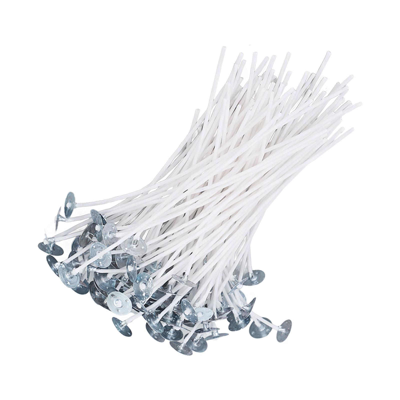 100 шт. 12 см Фитиль для свечи с восковой пропиткой, с металлическим держателем, белый для поделок своими руками, изготовления свечей
100 шт. 12 см Фитиль для свечи с восковой пропиткой, с металлическим держателем, белый для поделок своими руками, изготовления свечей