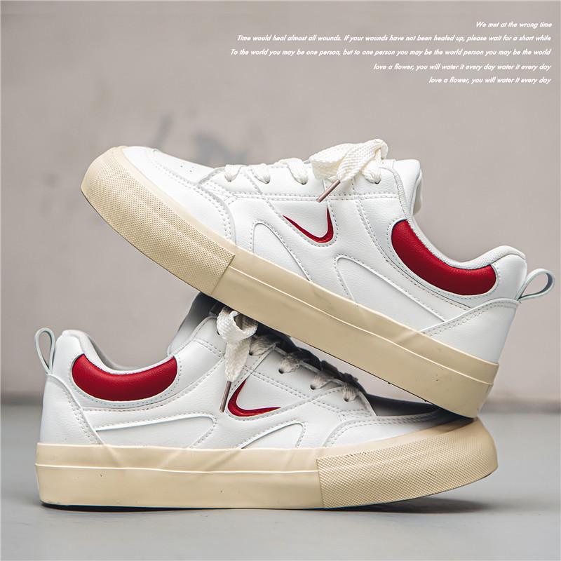 2023 Men s White Leather Trendy Casual Skate & Sports Shoes 40 червоний/білий
2023 Men s White Leather Trendy Casual Skate & Sports Shoes 40 червоний/білий