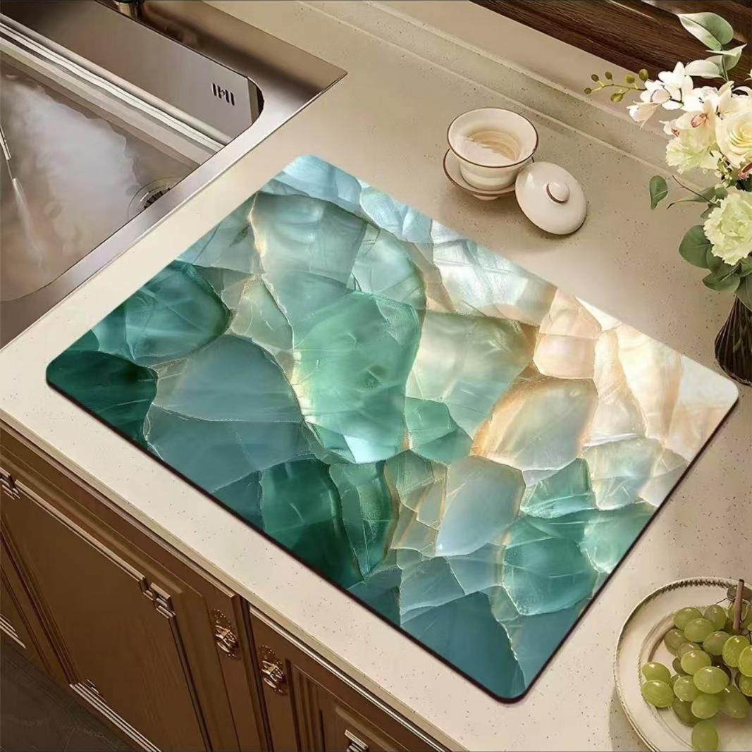 Retro Oil Painting Style Waterproof Absorbent Dish Drying Mat Decor Functional Kitchen Counter Dining Table Coffee Machine Pad (as the picture,20x30cm)
Retro Oil Painting Style Waterproof Absorbent Dish Drying Mat Decor Functional Kitchen Counter Dining Table Coffee Machine Pad (as the picture,20x30cm)