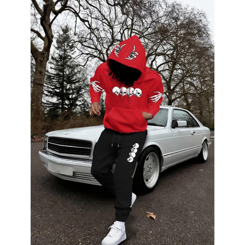 Men s Spring and Autumn Gothic Sweatshirt Drawstring Sweatpants Casual 2 Piece Set, Y2K Pullover Print and Sweatpants, Rogue Style Hoodie XL
Men s Spring and Autumn Gothic Sweatshirt Drawstring Sweatpants Casual 2 Piece Set, Y2K Pullover Print and Sweatpants, Rogue Style Hoodie XL