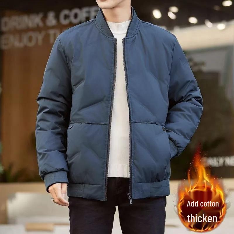 Men s Plus Size Stand Collar Winter Jacket - Trendy, Casual, Lightweight, Versatile, and Thickened Cotton for Youth and Dads. 5XL
Men s Plus Size Stand Collar Winter Jacket - Trendy, Casual, Lightweight, Versatile, and Thickened Cotton for Youth and Dads. 5XL