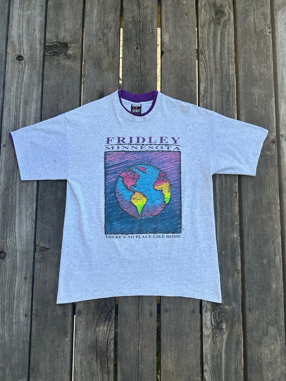 Vintage Fridley Minnesota T Shirt Men’s XL Gray Double Sleeve Collar 90’s L
Vintage Fridley Minnesota T Shirt Men’s XL Gray Double Sleeve Collar 90’s L