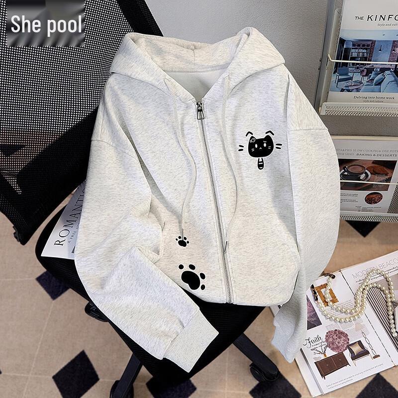 Shechi Printed Loose Fit Drop-Shoulder Hoodie M
Shechi Printed Loose Fit Drop-Shoulder Hoodie M