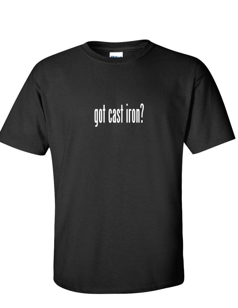 got cast iron Funny Cooking Pan Pot White Black Cotton T-Shirt 2XL
got cast iron Funny Cooking Pan Pot White Black Cotton T-Shirt 2XL