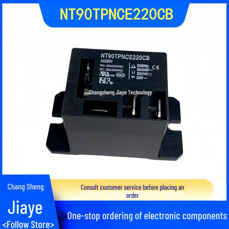 NT90TPNCE220CB 220В 40А Реле компресора змінного струму 5-контактне
NT90TPNCE220CB 220В 40А Реле компресора змінного струму 5-контактне