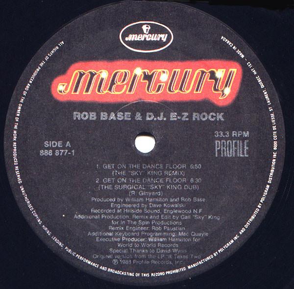 12-дюймовая пластинка ROB BASE & DJ E-Z ROCK - Get On The Dance Floor 8888771 Profile Records 1988 Канада Танцевальная и Электронная Б/У
12-дюймовая пластинка ROB BASE & DJ E-Z ROCK - Get On The Dance Floor 8888771 Profile Records 1988 Канада Танцевальная и Электронная Б/У
