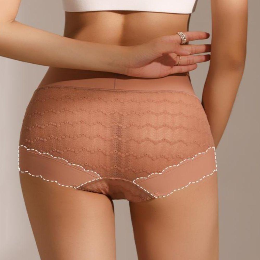 2Pcs Ruffled High Waist Panties Stripe Underwear Women Comfortable Lady Ice Silk Briefs Female M чёрный/телесный
2Pcs Ruffled High Waist Panties Stripe Underwear Women Comfortable Lady Ice Silk Briefs Female M чёрный/телесный