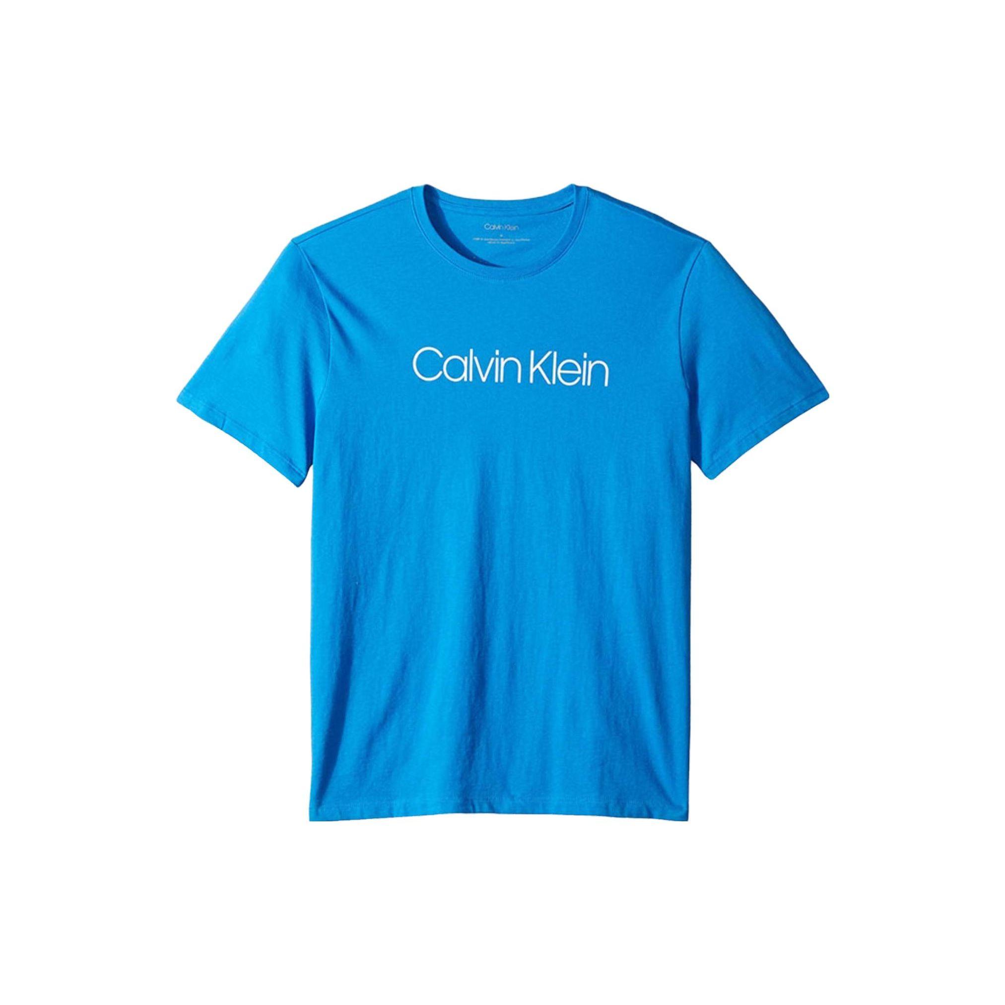 Calvin Klein Letter Print Crew Neck Lightweight Short Sleeve T-Shirt Men tops Sky-Blue 40L6768-100 S
Calvin Klein Letter Print Crew Neck Lightweight Short Sleeve T-Shirt Men tops Sky-Blue 40L6768-100 S