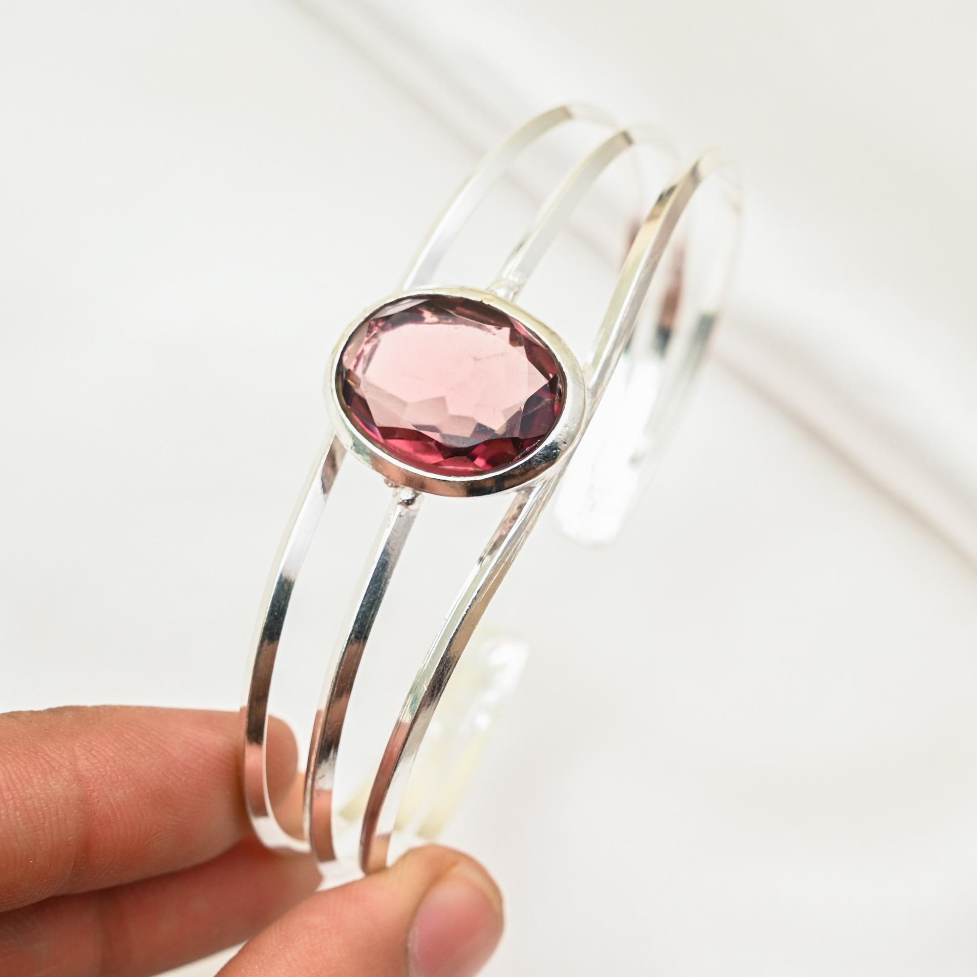 Розовый аметистовый браслет из стерлингового серебра 925 пробы, регулируемый браслет ручной работы, ювелирные изделия с драгоценными камнями, браслет-манжета, подарки для жены Adjustable розовый
Розовый аметистовый браслет из стерлингового серебра 925 пробы, регулируемый браслет ручной работы, ювелирные изделия с драгоценными камнями, браслет-манжета, подарки для жены Adjustable розовый