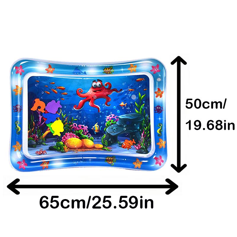 65/100cm Square Circle Inflatable Baby Water Play Mat Infant Kid Tummy Time Water Pad Cushion Early Educate Develop Activity
65/100cm Square Circle Inflatable Baby Water Play Mat Infant Kid Tummy Time Water Pad Cushion Early Educate Develop Activity