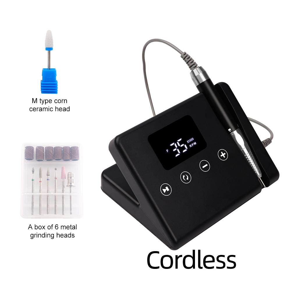 BEPAN Brushless 35000RPM Cordless Stand Desktop Nail Drill Machine Drilling Manicure Nail Polisher 85w High Power UK чёрный
BEPAN Brushless 35000RPM Cordless Stand Desktop Nail Drill Machine Drilling Manicure Nail Polisher 85w High Power UK чёрный