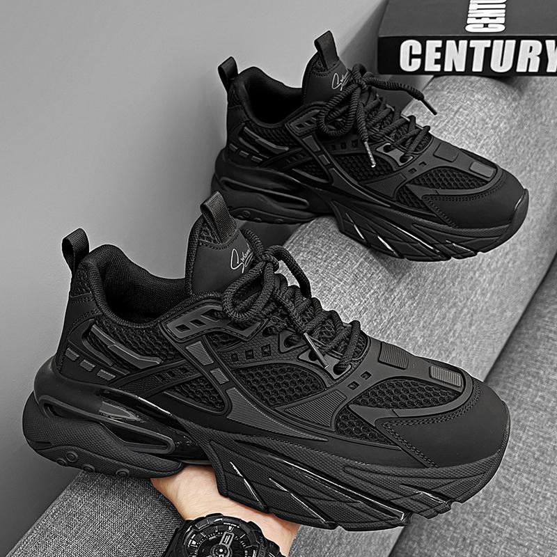 New summer pure black thick-soled heightening Darth Vader mesh breathable casual sports shoes Daddy trendy shoes 39 чёрный
New summer pure black thick-soled heightening Darth Vader mesh breathable casual sports shoes Daddy trendy shoes 39 чёрный