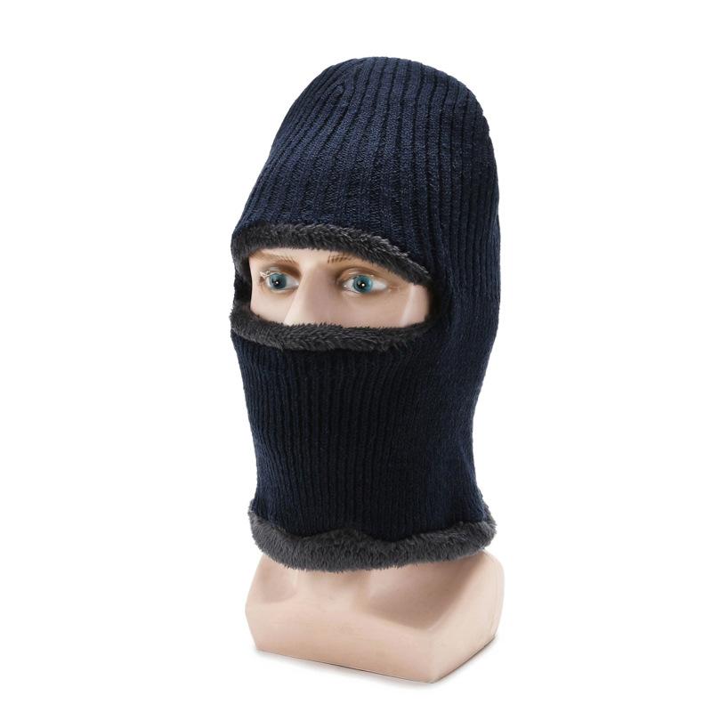 New autumn and winter thickened warm wool hat, men s and women s scarf integrated pullover, one-look knitted hat average size Темно-синій
New autumn and winter thickened warm wool hat, men s and women s scarf integrated pullover, one-look knitted hat average size Темно-синій
