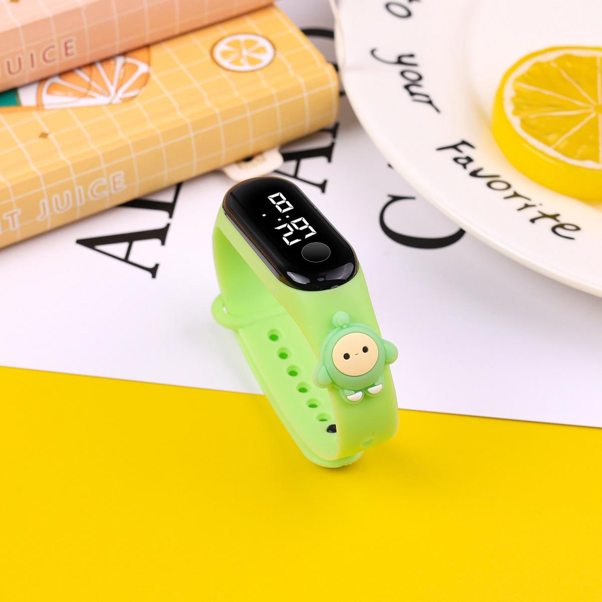 In Stock: Cute Cartoon Luminous Waterproof Electronic Watch for Men, Women, and Primary Students - Perfect for Exams! светло-зеленый
In Stock: Cute Cartoon Luminous Waterproof Electronic Watch for Men, Women, and Primary Students - Perfect for Exams! светло-зеленый