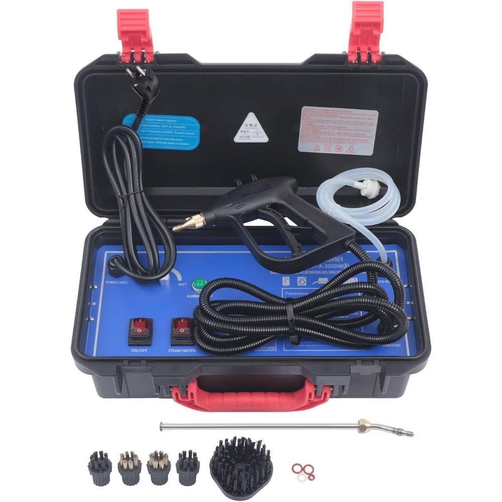 3000W Portable High Temperature Steam Cleaner Cleaning Machine 220 V Steam Temperature: 100-130 ° for Car Household 220 V
3000W Portable High Temperature Steam Cleaner Cleaning Machine 220 V Steam Temperature: 100-130 ° for Car Household 220 V
