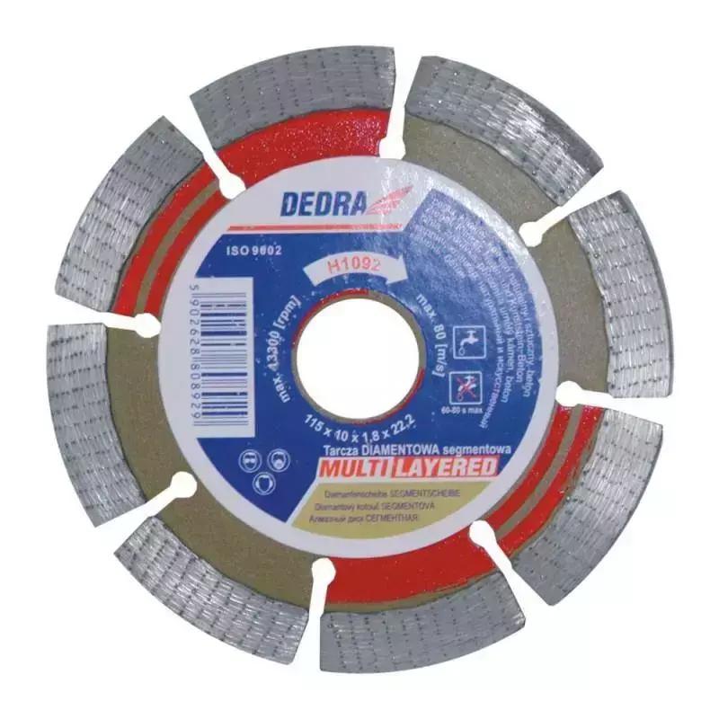 Tarcza Diamentowa Segmentowa Do Klinkieru, Kamienia Naturalnego, Betonu Dedra H1095 180Mmx22,2Mm, Multi-Layered
Tarcza Diamentowa Segmentowa Do Klinkieru, Kamienia Naturalnego, Betonu Dedra H1095 180Mmx22,2Mm, Multi-Layered