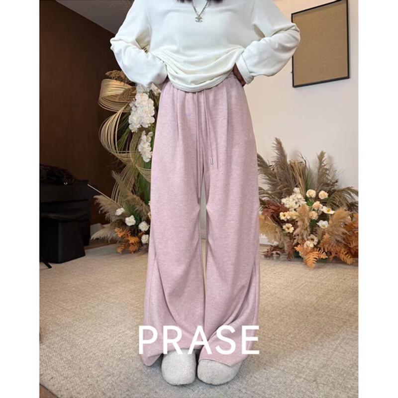 PRASE Flattering Elastic Waist Pleated Casual Pants L
PRASE Flattering Elastic Waist Pleated Casual Pants L