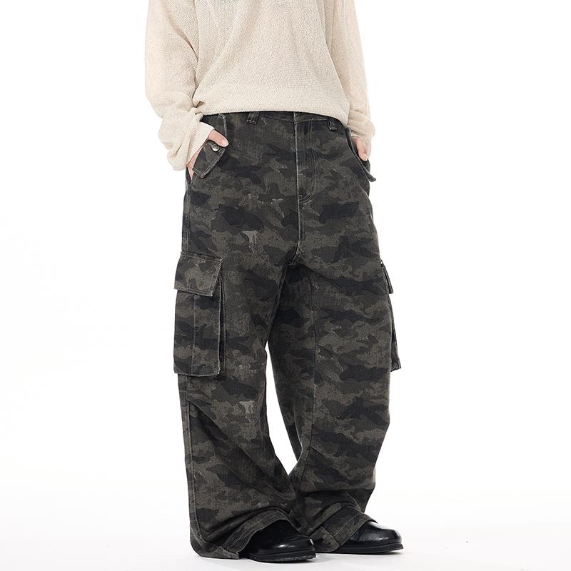 Camouflage Workwear Jeans Men s Autumn American Street Versatile Loose Straight Casual Pants S камуфляж зелений колір
Camouflage Workwear Jeans Men s Autumn American Street Versatile Loose Straight Casual Pants S камуфляж зелений колір