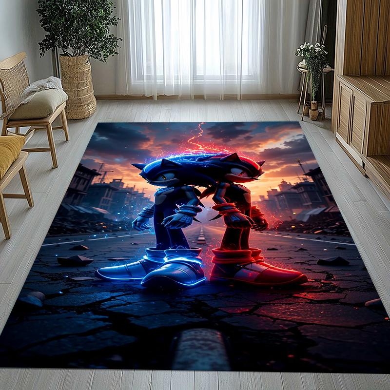 Retro S-Sonic Cartoon Games Living Room Non-Slip Area Rug Soft Carpet for Bedroom Kids Playroom Sofa,Home Decor Doormat Gift 40x60cm
Retro S-Sonic Cartoon Games Living Room Non-Slip Area Rug Soft Carpet for Bedroom Kids Playroom Sofa,Home Decor Doormat Gift 40x60cm