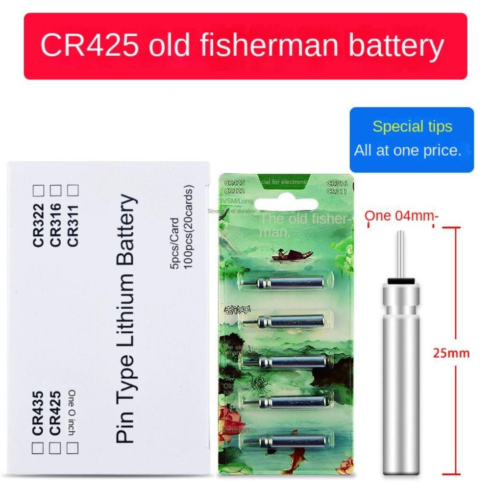 1pc Super Bright LED Fishing Float Top Luminous Night Fishing Float Top Cr425 Battery 1pc -CR425 battery
1pc Super Bright LED Fishing Float Top Luminous Night Fishing Float Top Cr425 Battery 1pc -CR425 battery