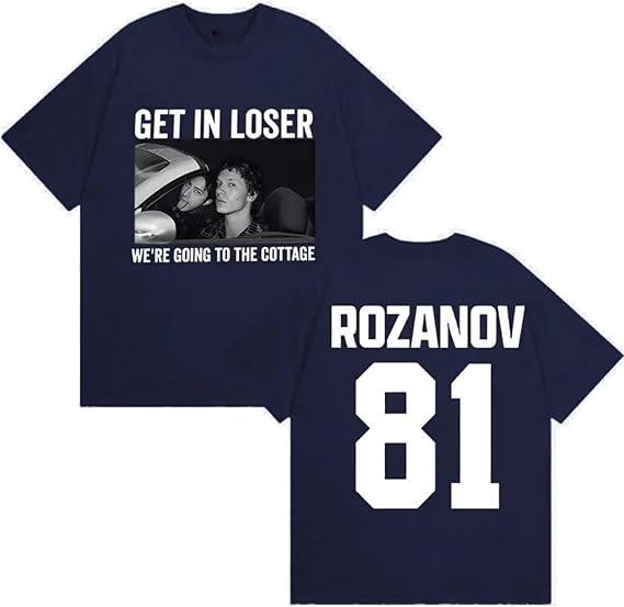 81 Rozanov Heated Rivalry T Shirt Retro Loose Crew Neck Short Sleeve Unisexs and Womens Plus Size Casual Top 4XL
81 Rozanov Heated Rivalry T Shirt Retro Loose Crew Neck Short Sleeve Unisexs and Womens Plus Size Casual Top 4XL