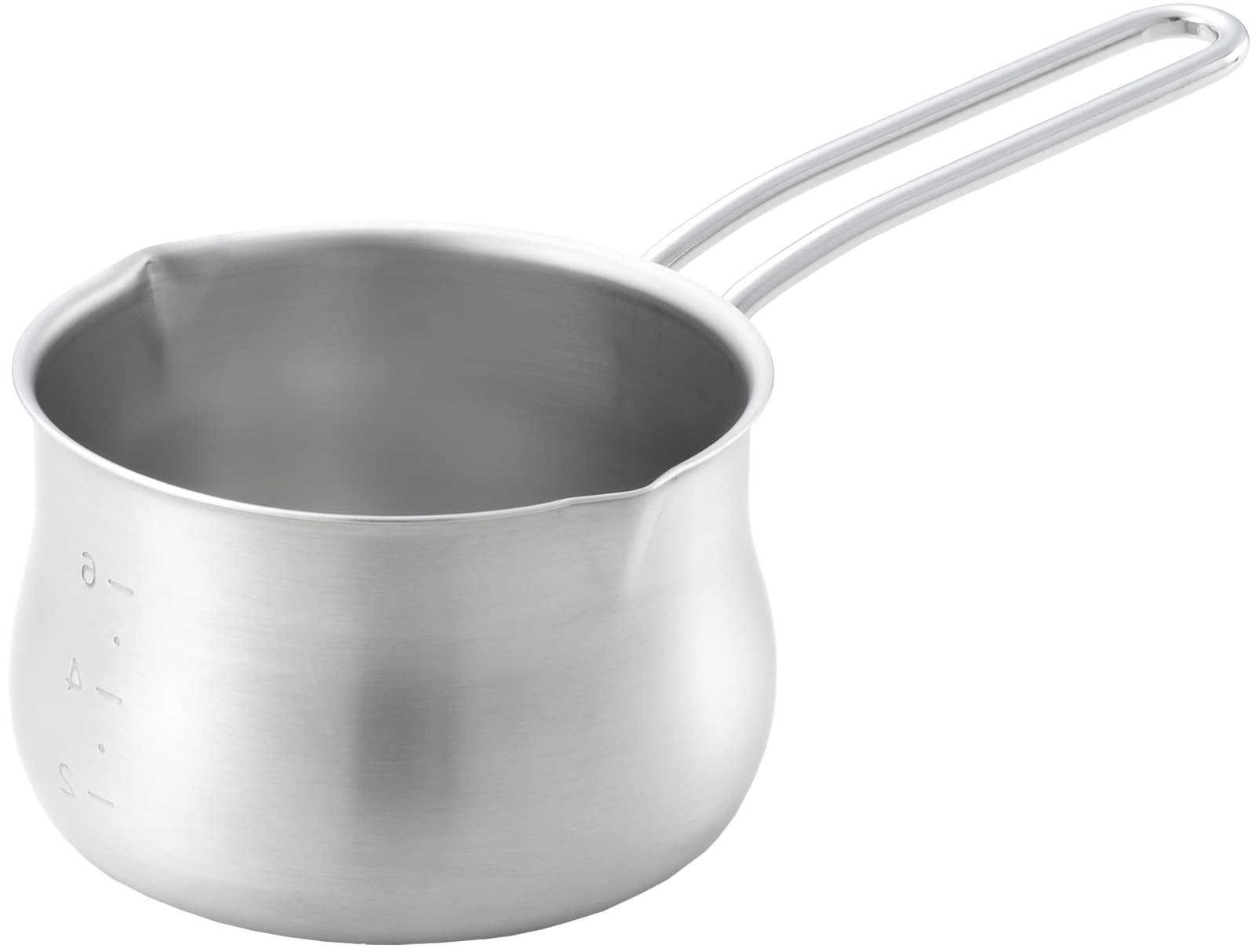 Yoshikawa Made in Japan Milk Pan 12cm Stainless Steel Double Mouth Milk Pan for Gas Fire Only YJ3349
Yoshikawa Made in Japan Milk Pan 12cm Stainless Steel Double Mouth Milk Pan for Gas Fire Only YJ3349