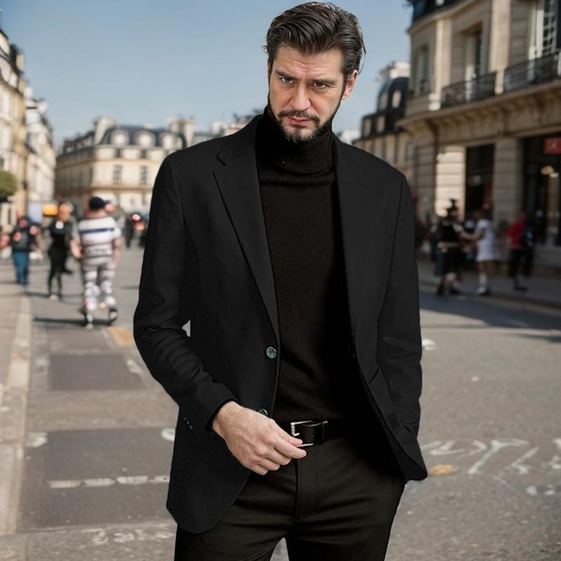 European Casual Men s Plus Size Cardigan Suit - Japanese Korean Style Formal Jacket L чорний
European Casual Men s Plus Size Cardigan Suit - Japanese Korean Style Formal Jacket L чорний