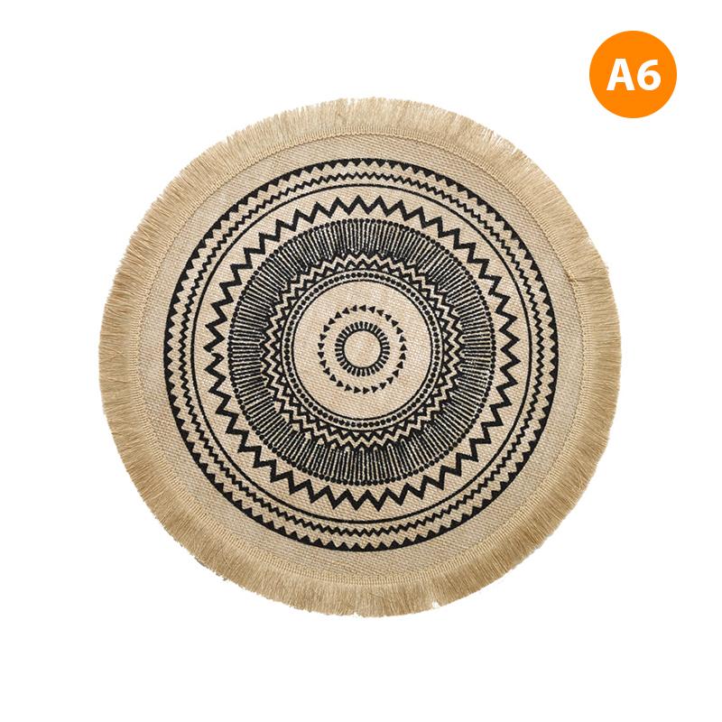 Простые ручные джутовые подставки для столовых приборов в стиле Ins, декоративные подставки из хлопка и льна в стиле ретро
Простые ручные джутовые подставки для столовых приборов в стиле Ins, декоративные подставки из хлопка и льна в стиле ретро