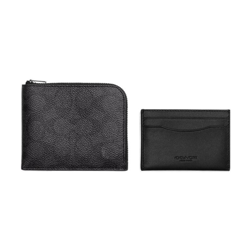 COACH 3 IN 1 Wallet 11 solid color classic presbyopic zipper closure three-in-one coated canvas and cowhide mother-in-law wallet men s black чорний
COACH 3 IN 1 Wallet 11 solid color classic presbyopic zipper closure three-in-one coated canvas and cowhide mother-in-law wallet men s black чорний