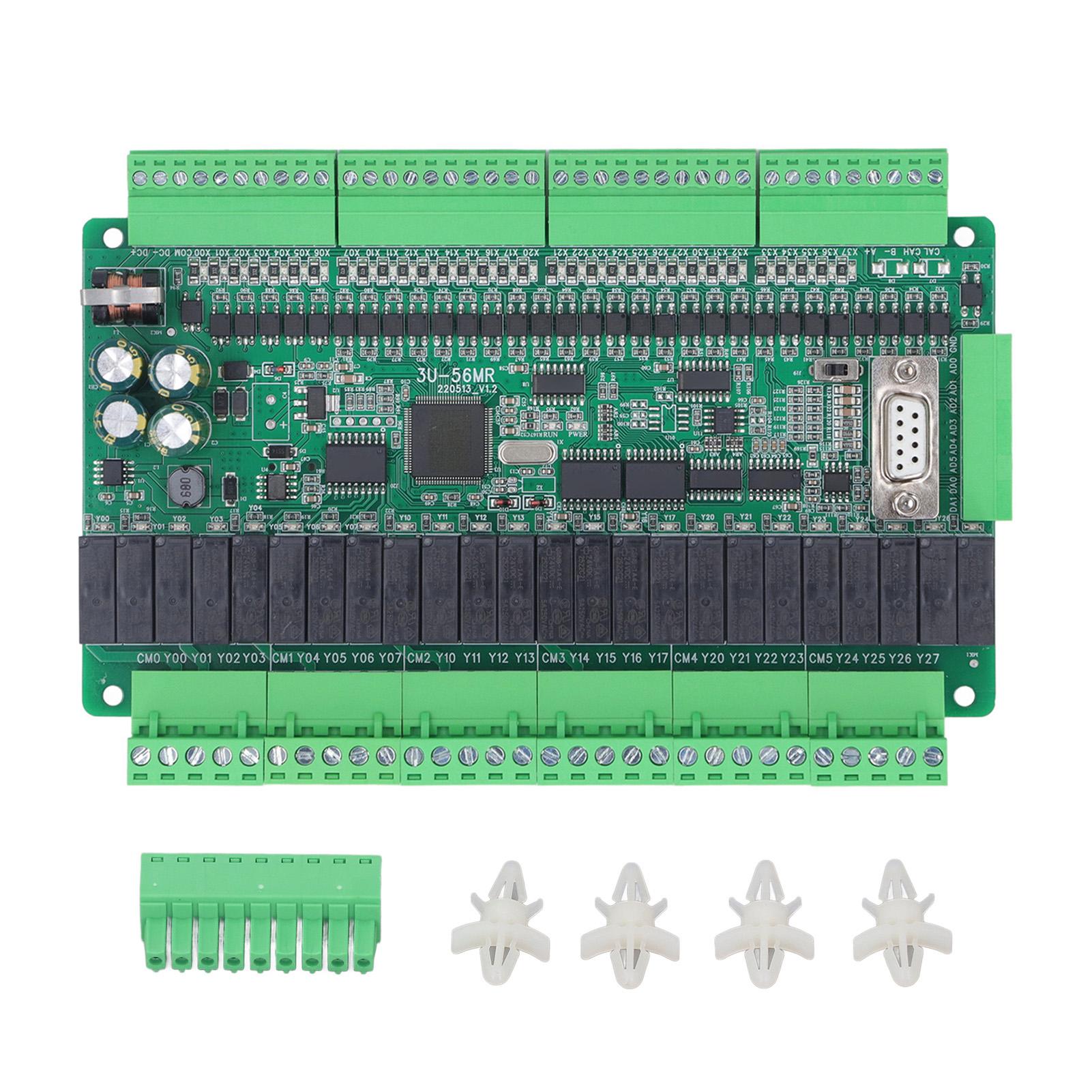 Programmable Logic Controller Relay PLC Industrial Control Board 32 Input 24 Output DC24V 1A
Programmable Logic Controller Relay PLC Industrial Control Board 32 Input 24 Output DC24V 1A