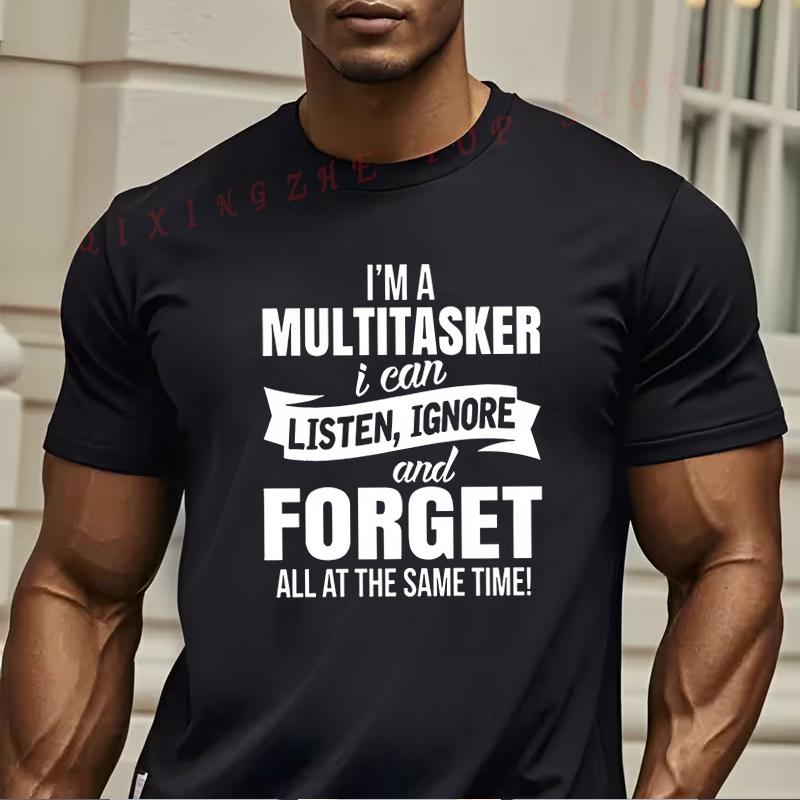 Humorous Graphic Black Summer ShortSleeve TShirt Versatile I Am A Man Graphic Tee Casual Funny Oneck Tshirt Top Tees 4XL
Humorous Graphic Black Summer ShortSleeve TShirt Versatile I Am A Man Graphic Tee Casual Funny Oneck Tshirt Top Tees 4XL