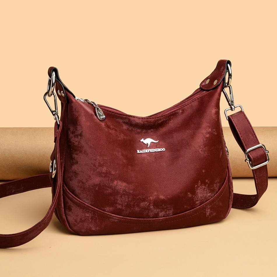 2-Layer Large Capacity Women s Shoulder Bag New High Quality Soft Leather Female Crossbody Bags Simple Solid Color Girl Handbag
2-Layer Large Capacity Women s Shoulder Bag New High Quality Soft Leather Female Crossbody Bags Simple Solid Color Girl Handbag