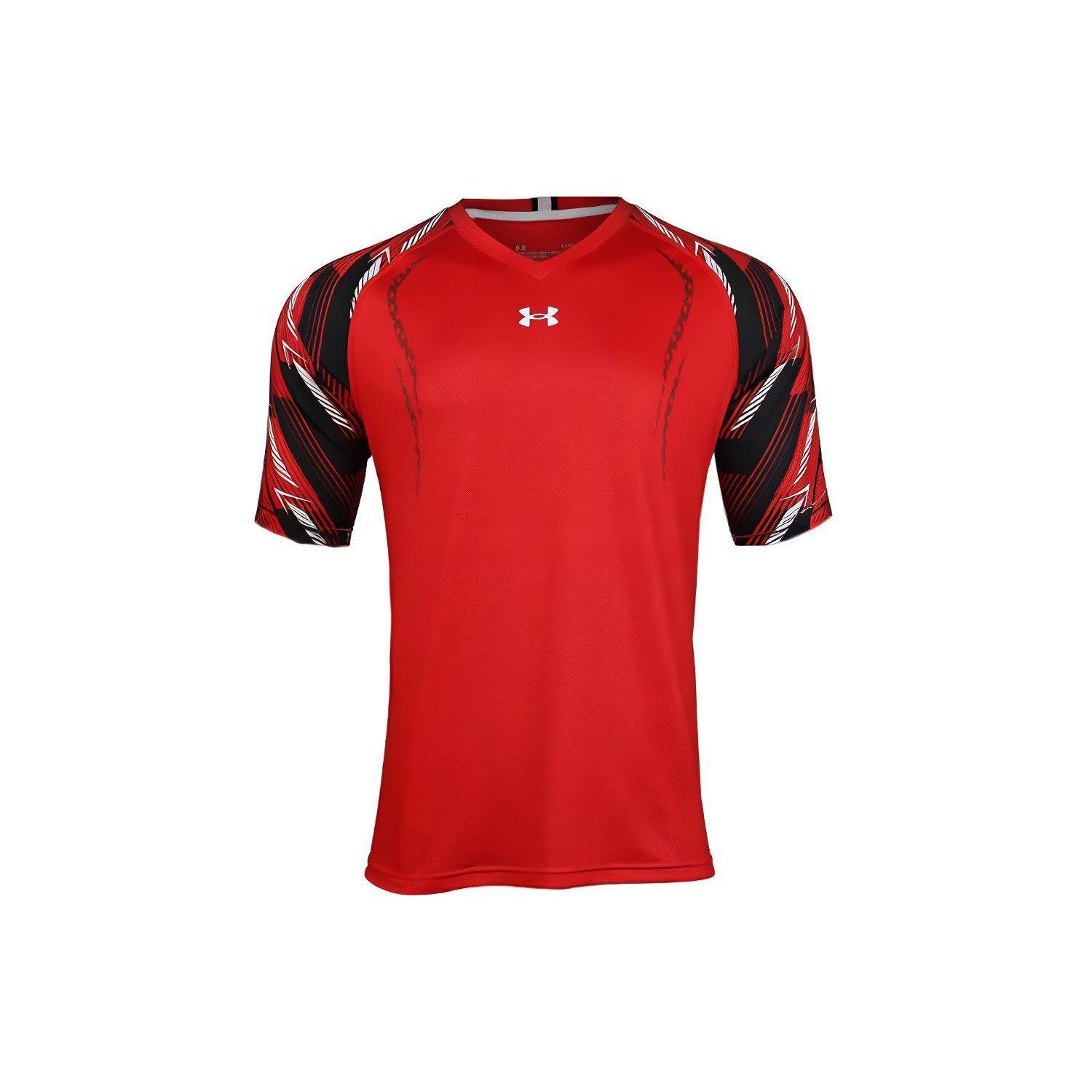 Under Armour Футболка футбольная трикотажная тренировочная унисекс топы красная 21500527-600 M
Under Armour Футболка футбольная трикотажная тренировочная унисекс топы красная 21500527-600 M