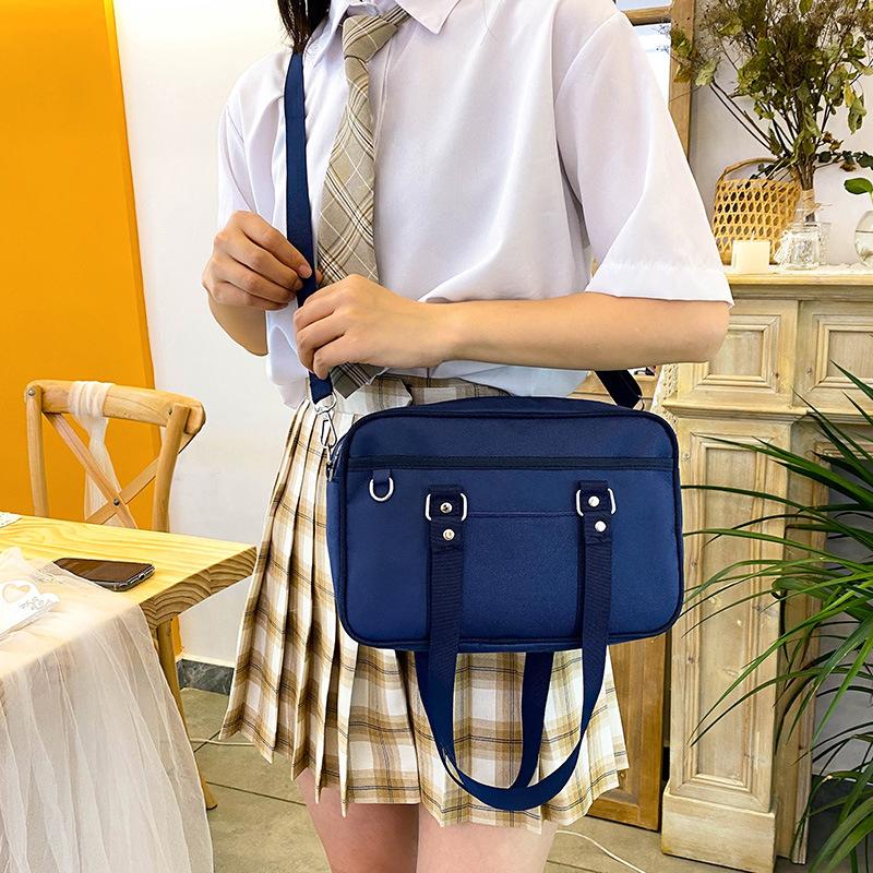 Japanese And Korean Style Women Canvas Satchel Handbag School Book Bags For Teenage Girl Crossbody Shopping Tote Bag
Japanese And Korean Style Women Canvas Satchel Handbag School Book Bags For Teenage Girl Crossbody Shopping Tote Bag