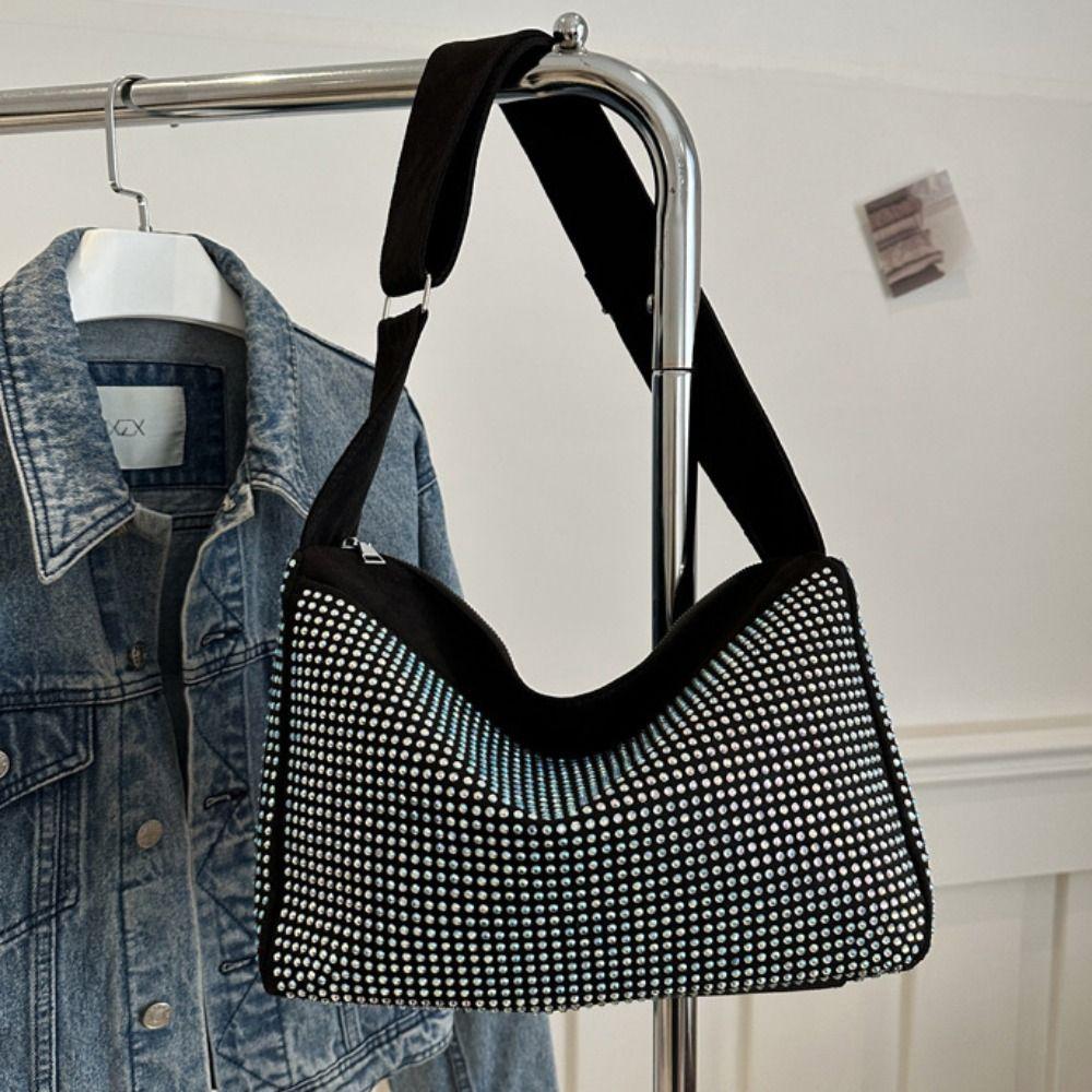 Rhinestone Shoulder Bag Luxury Sparkly Evening Bag Fashion Shiny Dinner Bag Wedding срібний
Rhinestone Shoulder Bag Luxury Sparkly Evening Bag Fashion Shiny Dinner Bag Wedding срібний