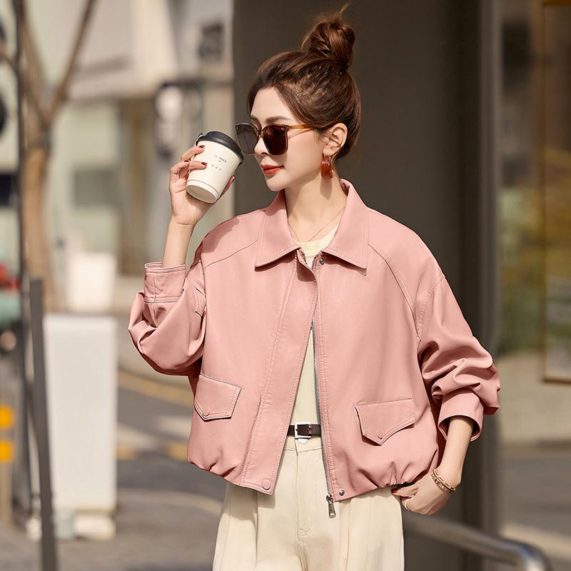 Women s PU Leather Motorcycle Jacket - Spring/Autumn 2025 Fashion (Petite) XG9960 XL (130-145 jin)
Women s PU Leather Motorcycle Jacket - Spring/Autumn 2025 Fashion (Petite) XG9960 XL (130-145 jin)